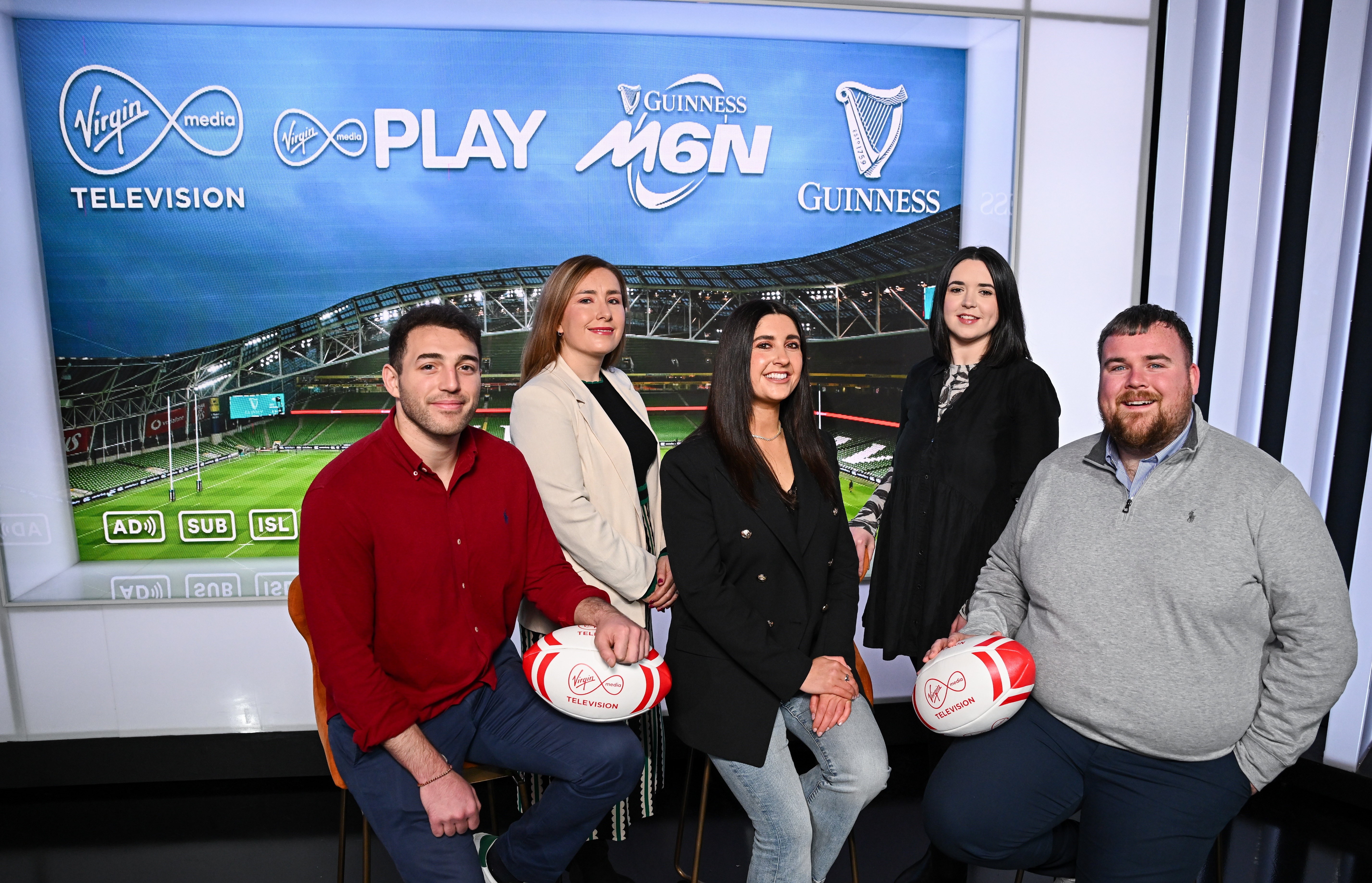 Virgin Media Television has teamed up with Guinness to provide live Audio Description & Irish Sign Language for viewers
