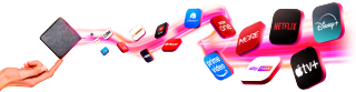 Streaming TV with channels